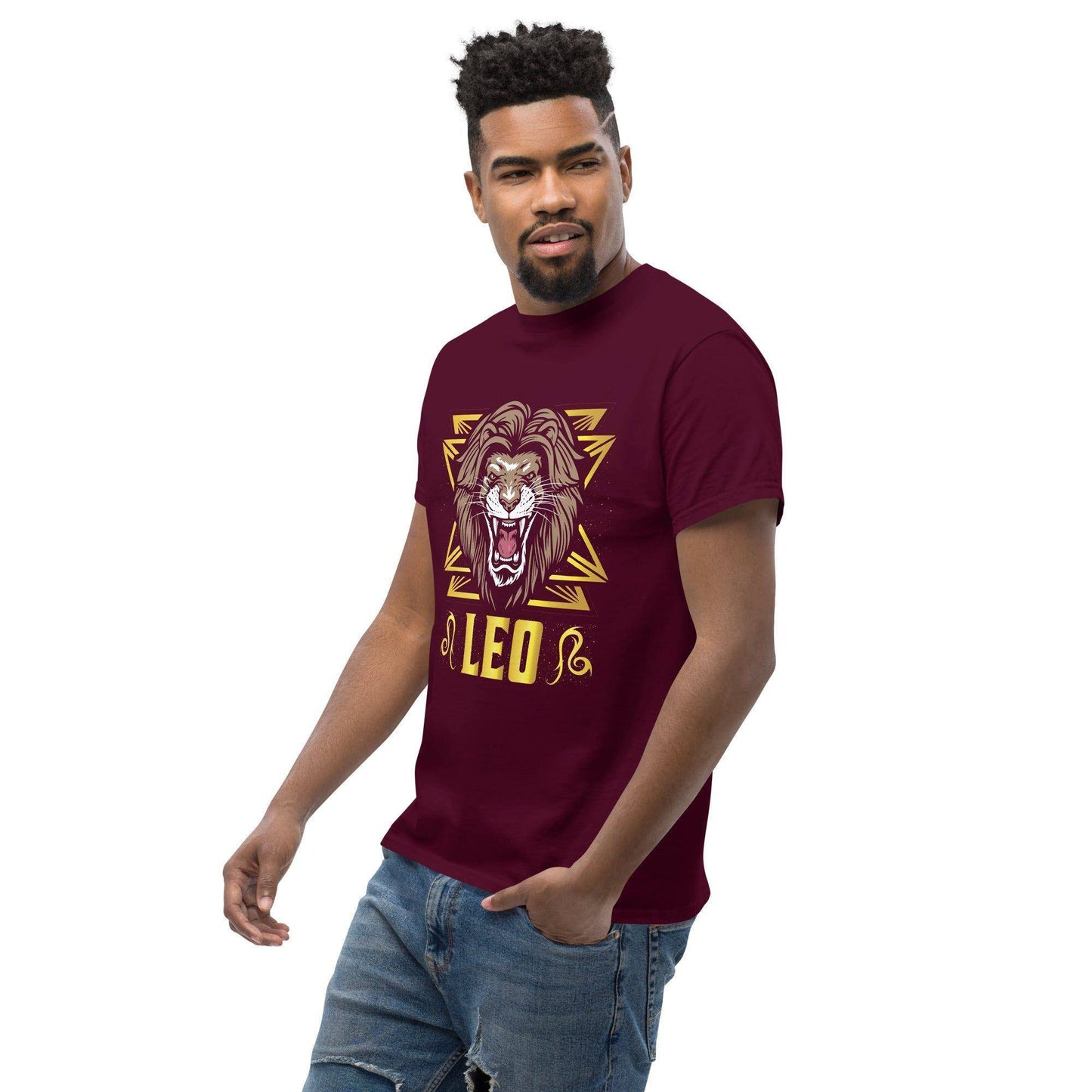 sternzeichen-lowe-herren-t-shirt-t-shirt-jlr-design-4 - JLR Design