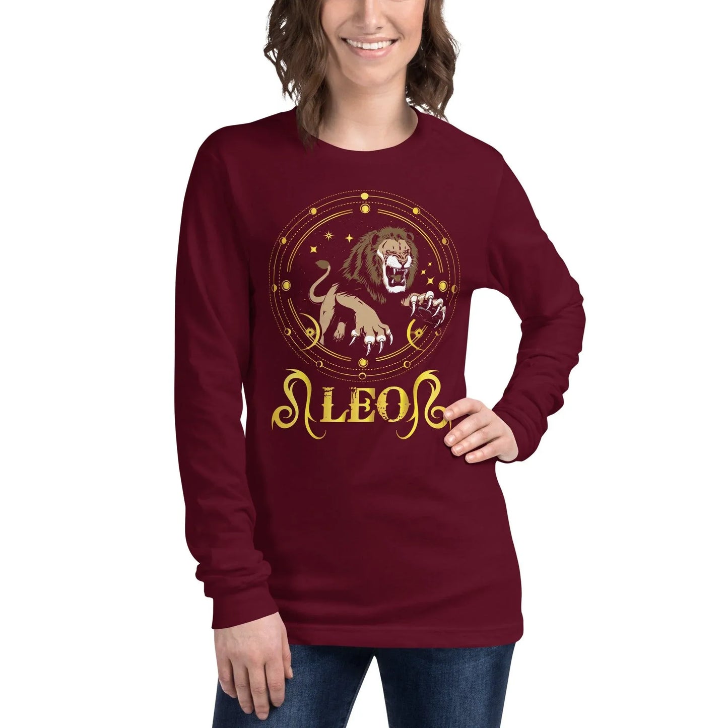 sternzeichen-lowe-langarmshirt-jlr-design-langarmshirt-13-38747884126473 - JLR Design