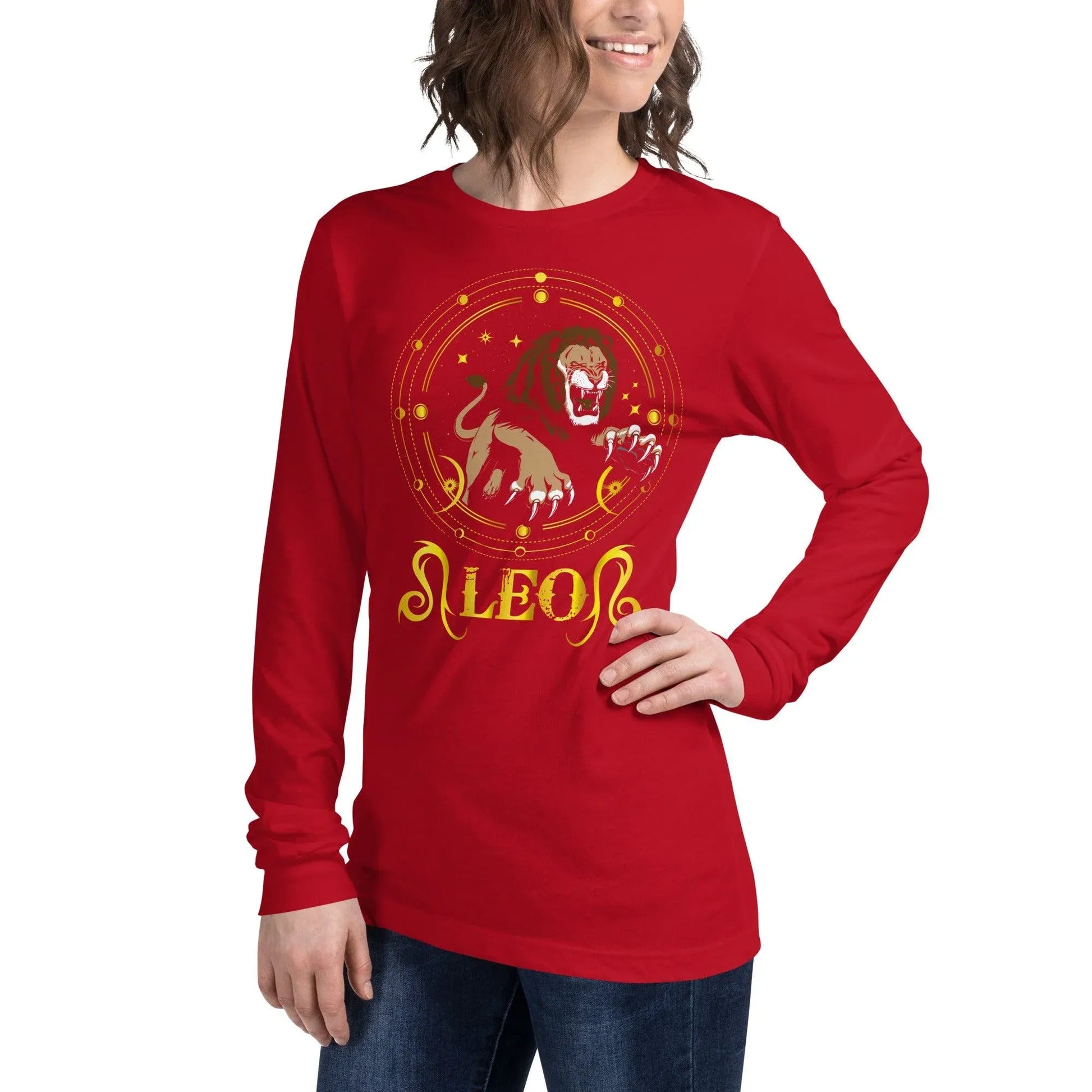 sternzeichen-lowe-langarmshirt-jlr-design-langarmshirt-18-38747888386313 - JLR Design