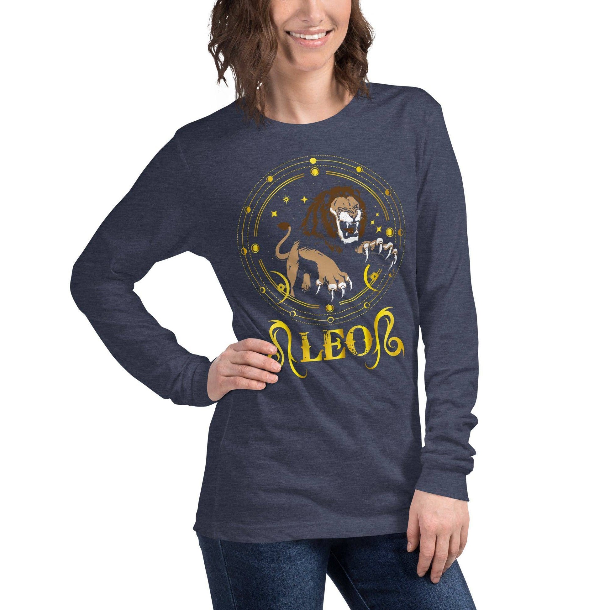 sternzeichen-lowe-langarmshirt-jlr-design-langarmshirt-35-38747899396361 - JLR Design