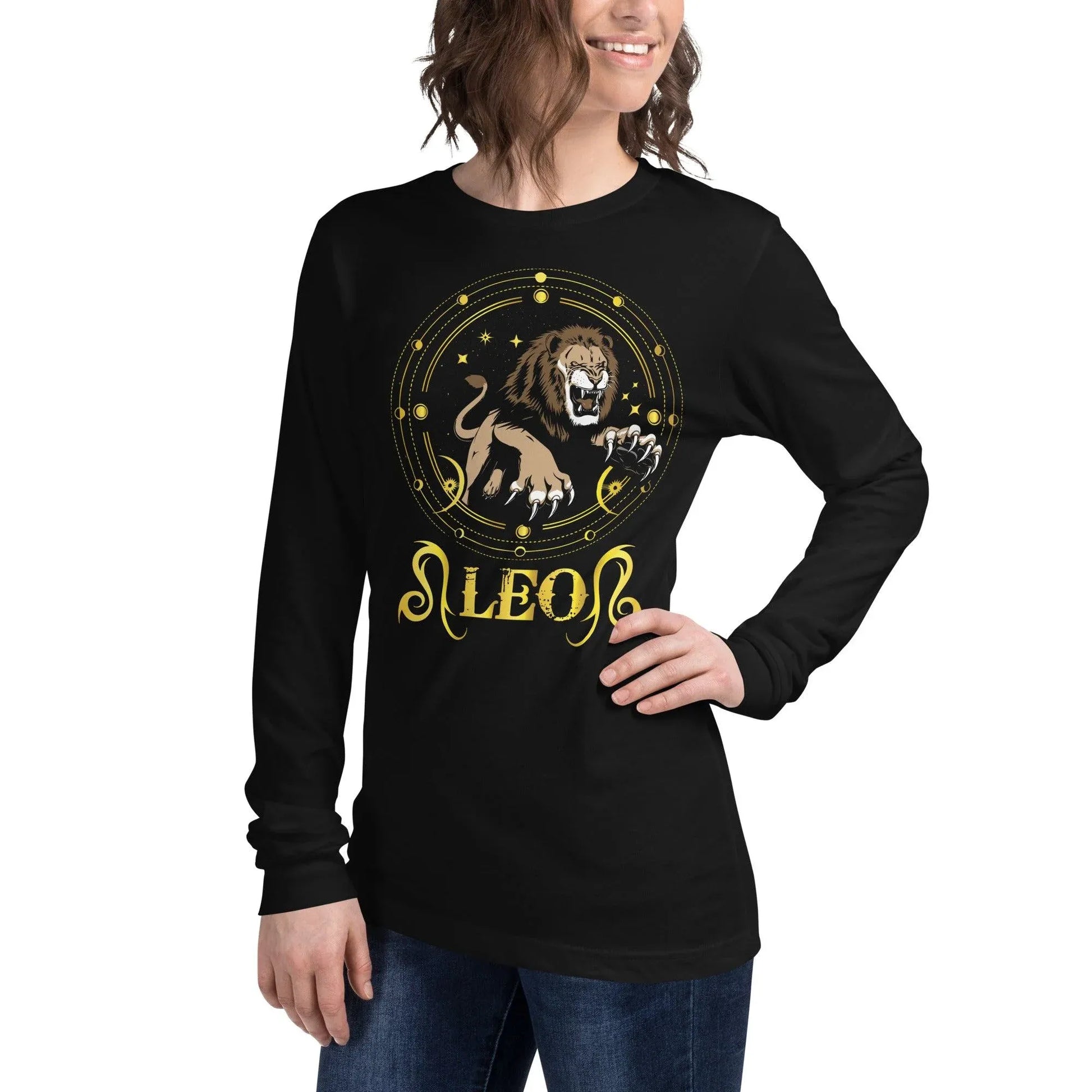 sternzeichen-lowe-langarmshirt-jlr-design-langarmshirt-6-38747876884745 - JLR Design
