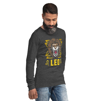 sternzeichen-lowe-langarmshirt-langarmshirt-jlr-design-1 - JLR Design