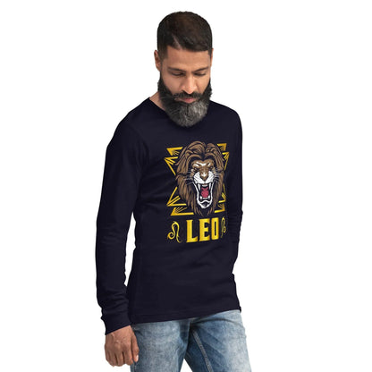 sternzeichen-lowe-langarmshirt-langarmshirt-jlr-design-10 - JLR Design