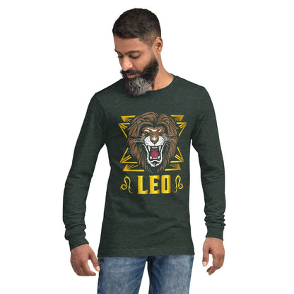 sternzeichen-lowe-langarmshirt-langarmshirt-jlr-design-17 - JLR Design