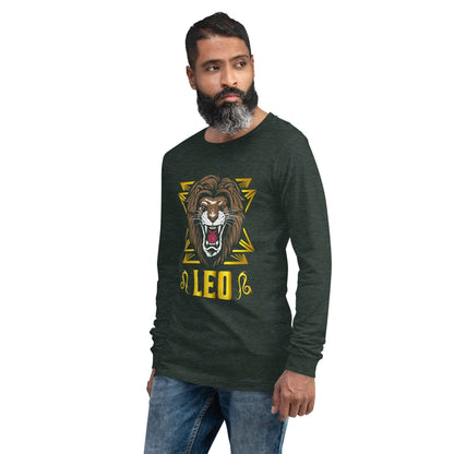 sternzeichen-lowe-langarmshirt-langarmshirt-jlr-design-18 - JLR Design