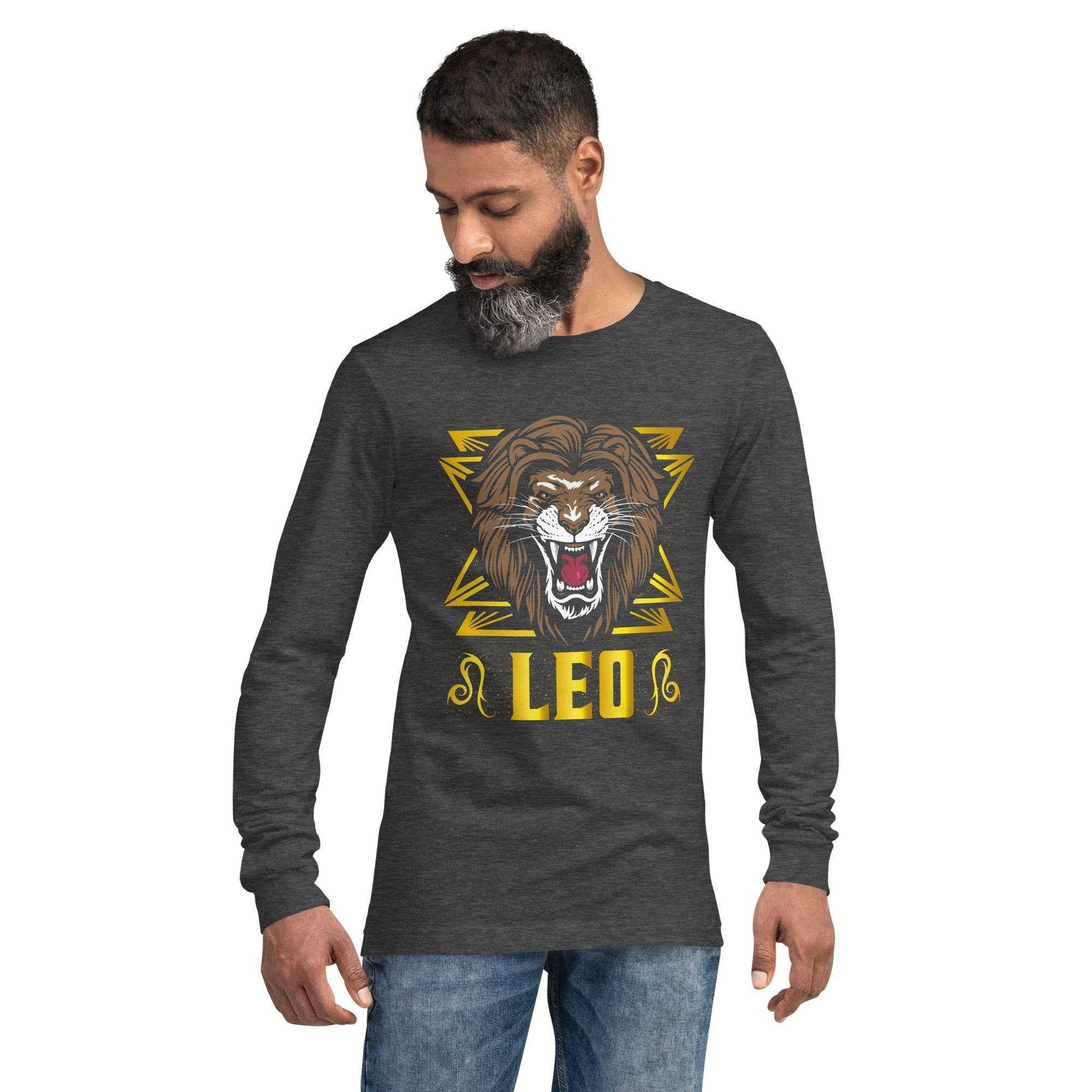 sternzeichen-lowe-langarmshirt-langarmshirt-jlr-design-20 - JLR Design