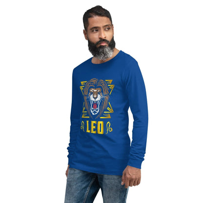 sternzeichen-lowe-langarmshirt-langarmshirt-jlr-design-23 - JLR Design