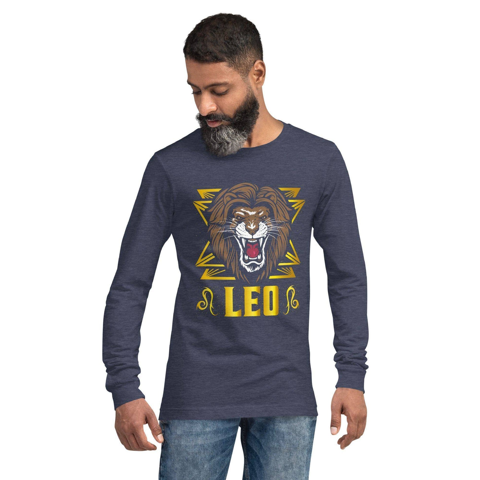 sternzeichen-lowe-langarmshirt-langarmshirt-jlr-design-25 - JLR Design