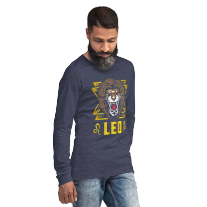 sternzeichen-lowe-langarmshirt-langarmshirt-jlr-design-27 - JLR Design