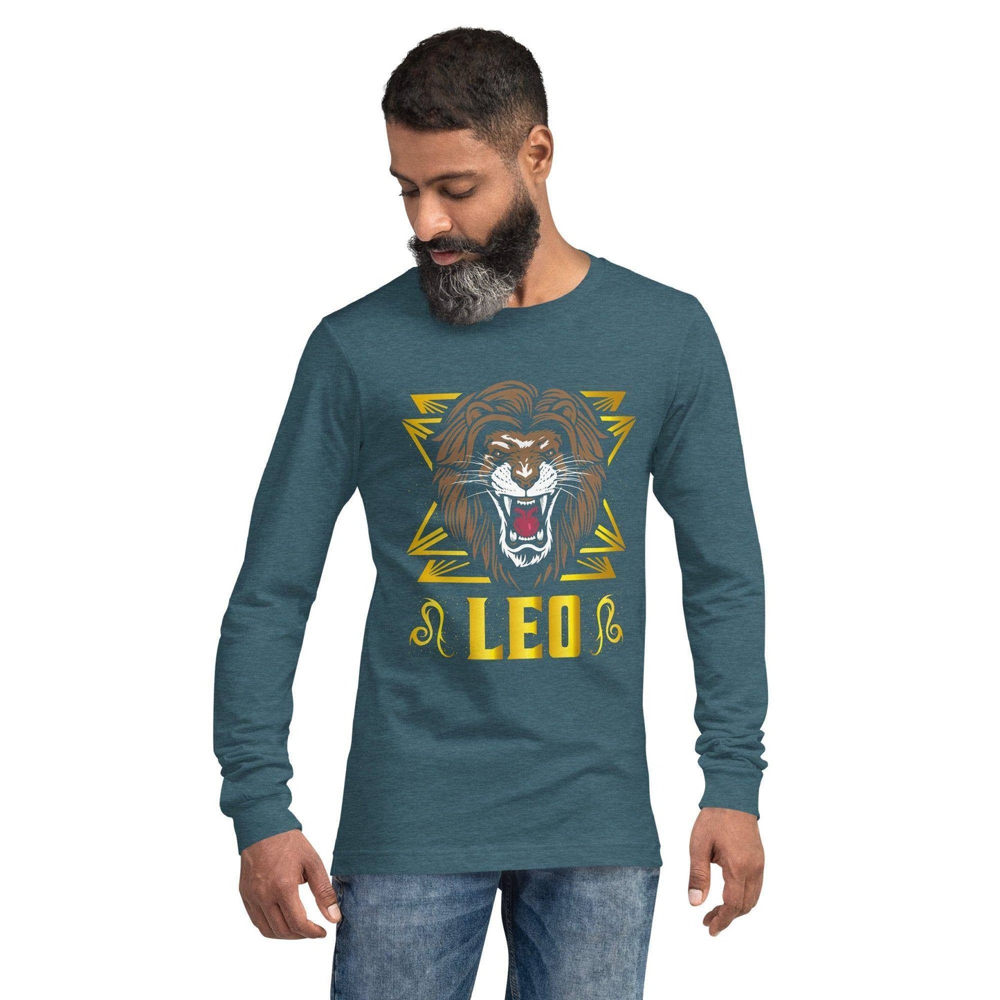 sternzeichen-lowe-langarmshirt-langarmshirt-jlr-design-28 - JLR Design