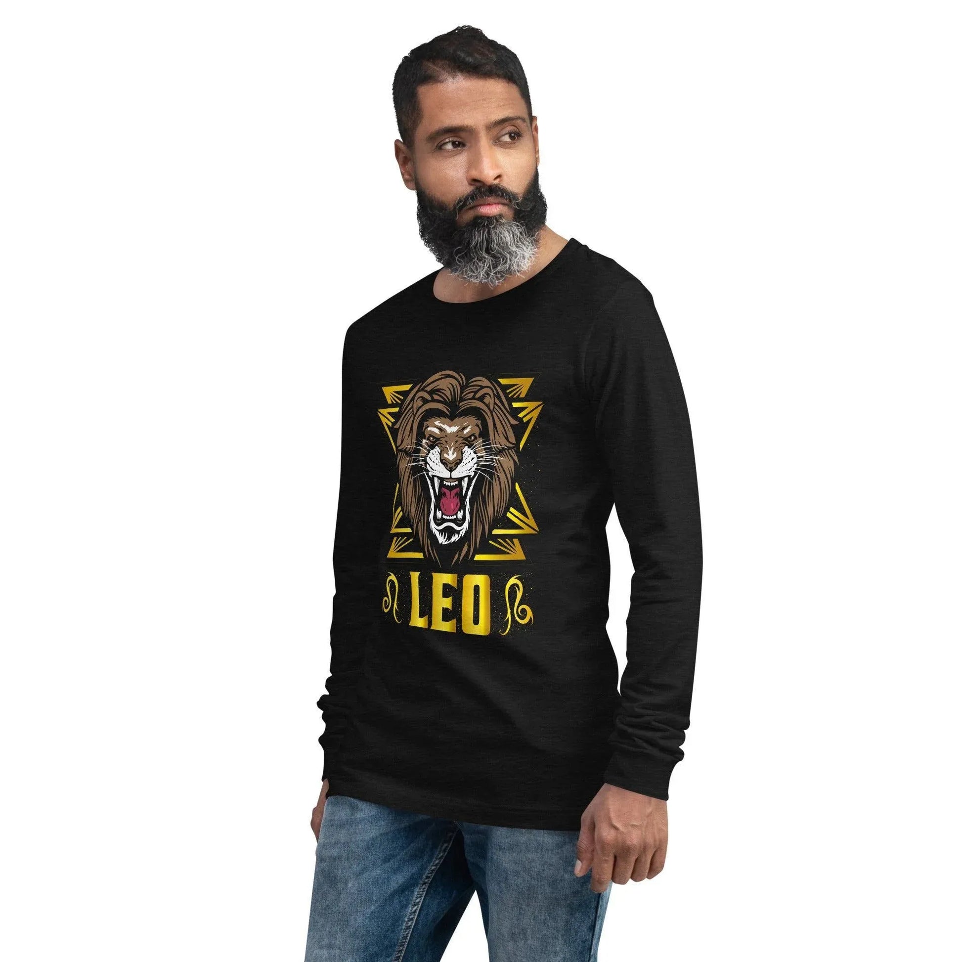 sternzeichen-lowe-langarmshirt-langarmshirt-jlr-design-3 - JLR Design