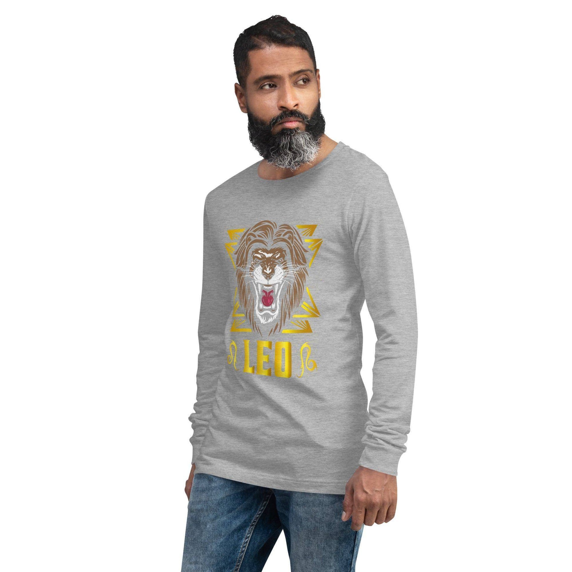 sternzeichen-lowe-langarmshirt-langarmshirt-jlr-design-35 - JLR Design