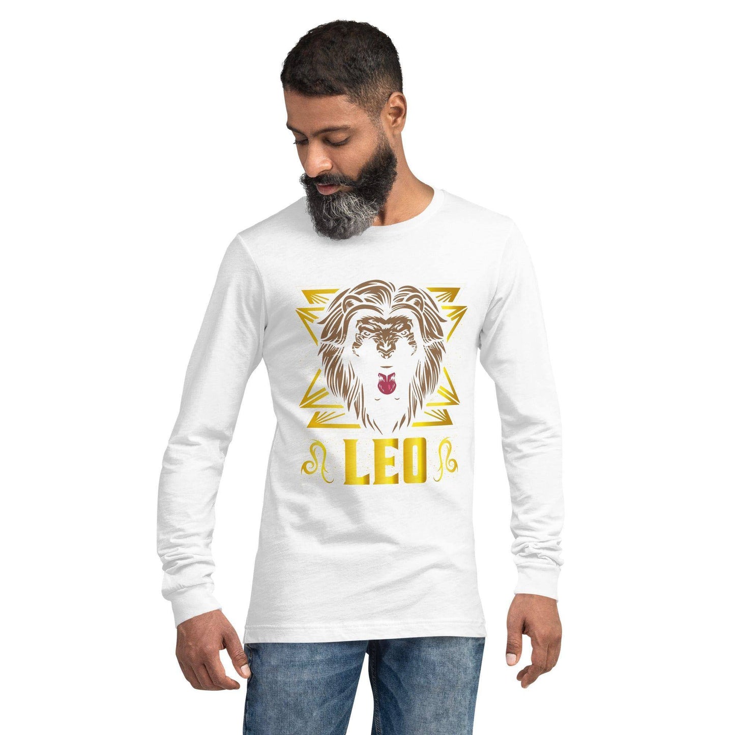 sternzeichen-lowe-langarmshirt-langarmshirt-jlr-design-37 - JLR Design