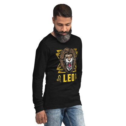 sternzeichen-lowe-langarmshirt-langarmshirt-jlr-design-4 - JLR Design