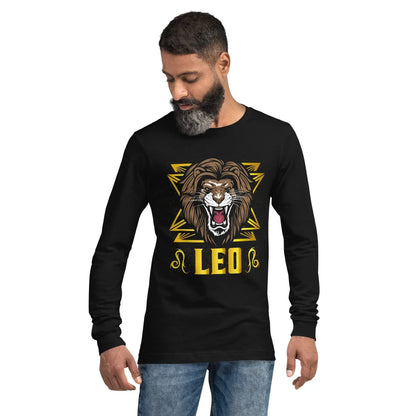 sternzeichen-lowe-langarmshirt-langarmshirt-jlr-design-5 - JLR Design