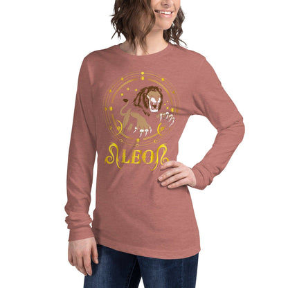 sternzeichen-lowe-langarmshirt-langarmshirt-jlr-design-50 - JLR Design