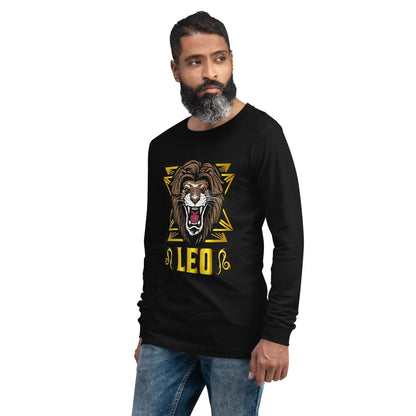sternzeichen-lowe-langarmshirt-langarmshirt-jlr-design-6 - JLR Design