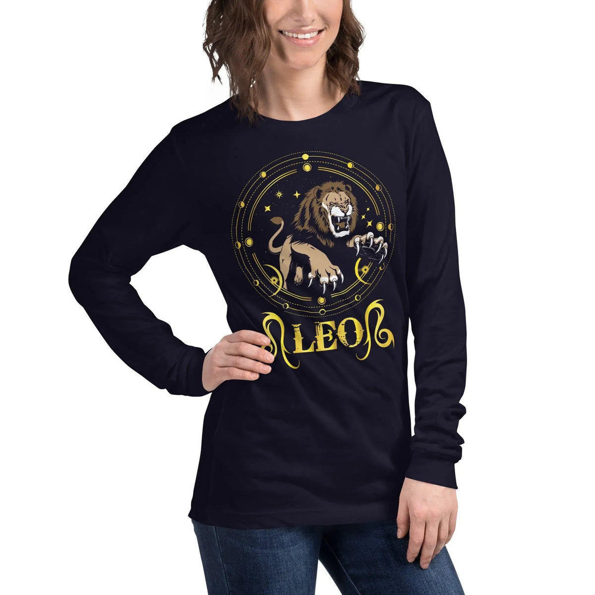sternzeichen-lowe-langarmshirt-langarmshirt-jlr-design-jlr-design-de-11 - JLR Design