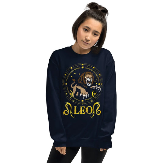 sternzeichen-lowe-unisex-pullover-pullover-jlr-design-1 - JLR Design
