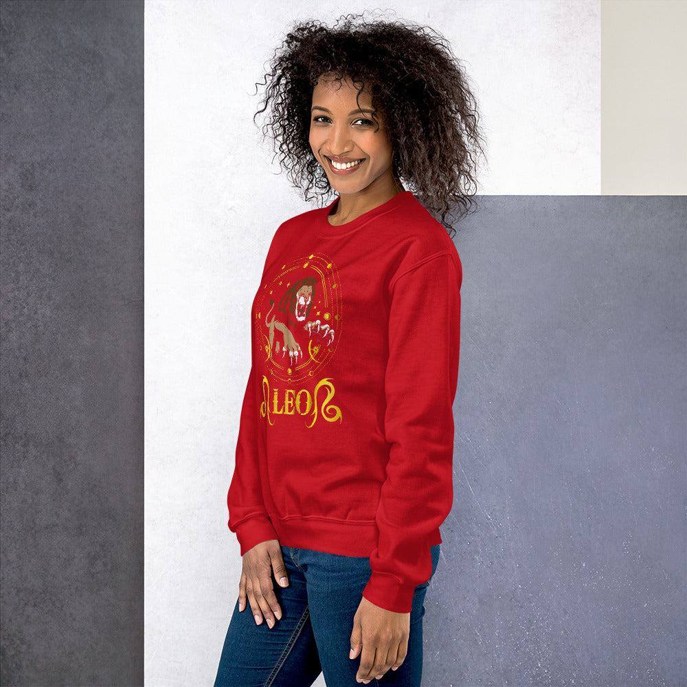 sternzeichen-lowe-unisex-pullover-pullover-jlr-design-12 - JLR Design