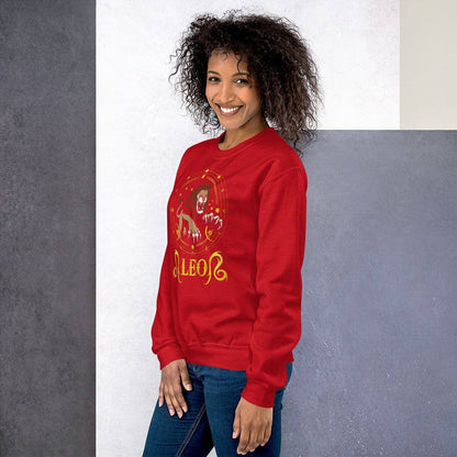 sternzeichen-lowe-unisex-pullover-pullover-jlr-design-12 - JLR Design