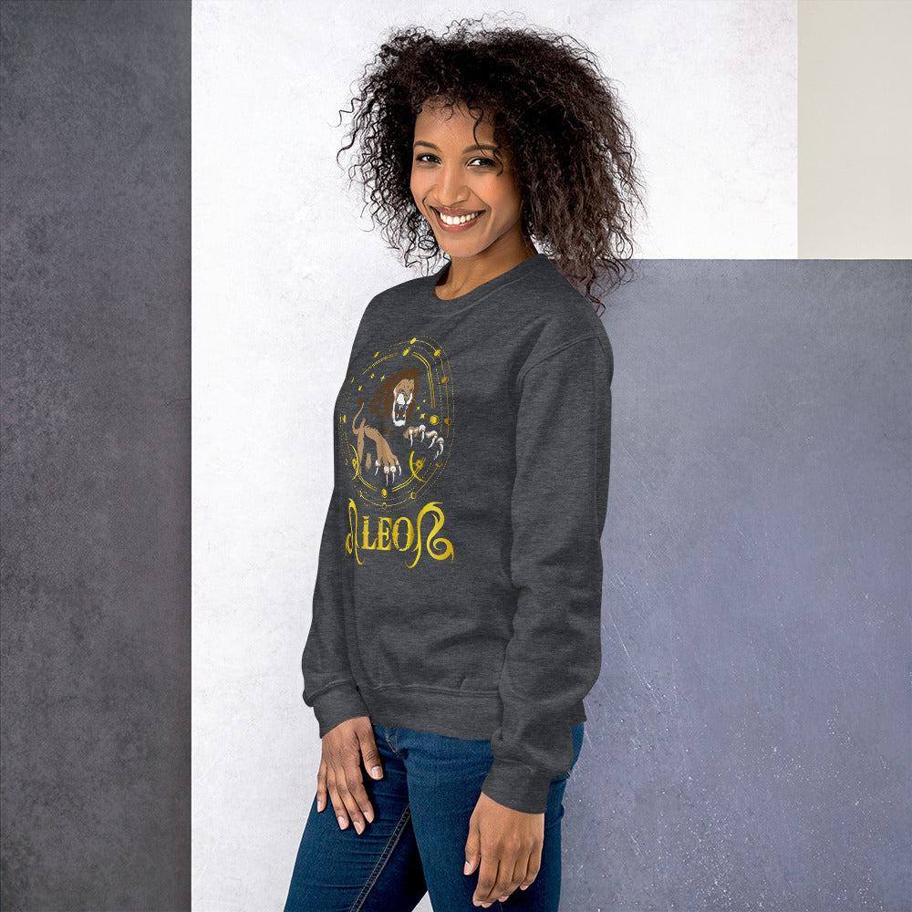 sternzeichen-lowe-unisex-pullover-pullover-jlr-design-15 - JLR Design