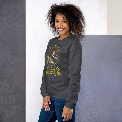 sternzeichen-lowe-unisex-pullover-pullover-jlr-design-15 - JLR Design