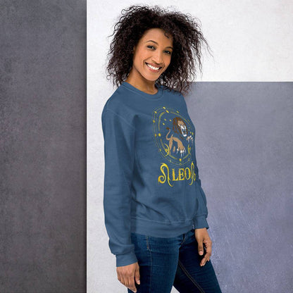 sternzeichen-lowe-unisex-pullover-pullover-jlr-design-17 - JLR Design