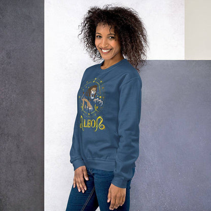 sternzeichen-lowe-unisex-pullover-pullover-jlr-design-18 - JLR Design