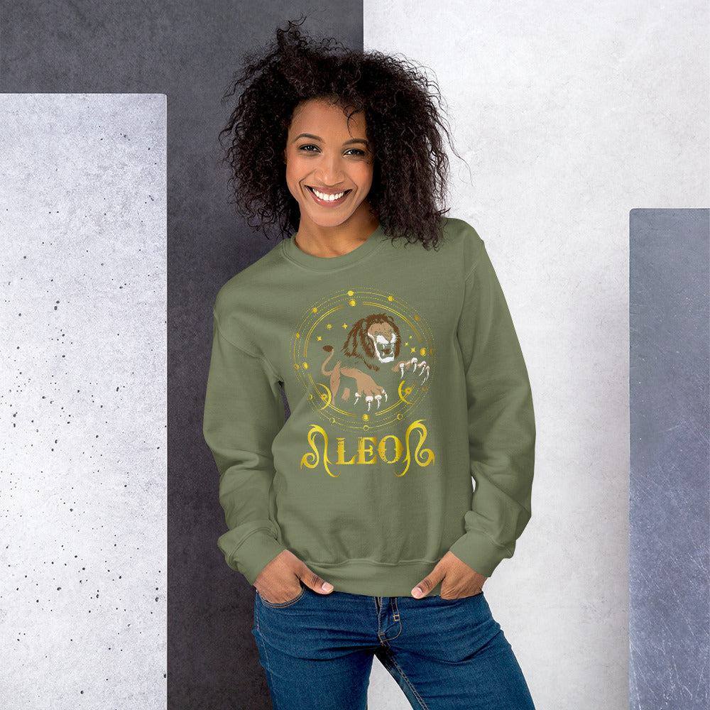 sternzeichen-lowe-unisex-pullover-pullover-jlr-design-19 - JLR Design