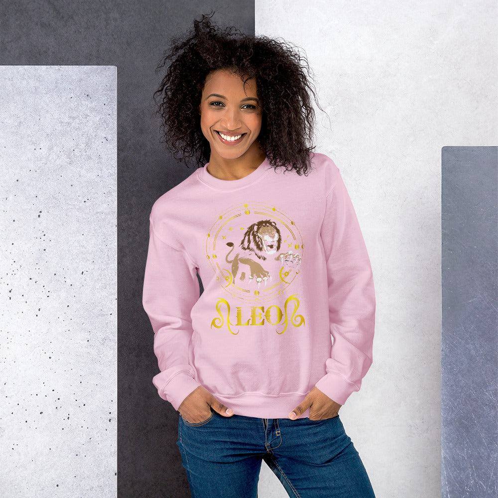 sternzeichen-lowe-unisex-pullover-pullover-jlr-design-28 - JLR Design