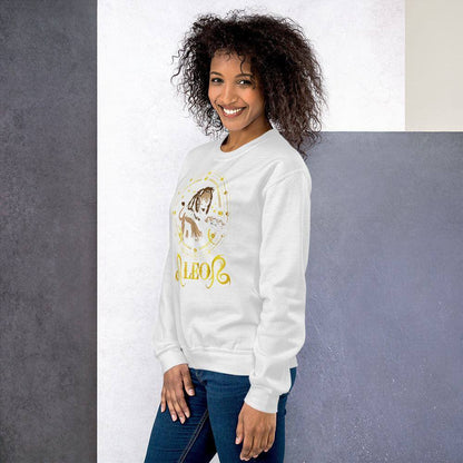 sternzeichen-lowe-unisex-pullover-pullover-jlr-design-33 - JLR Design