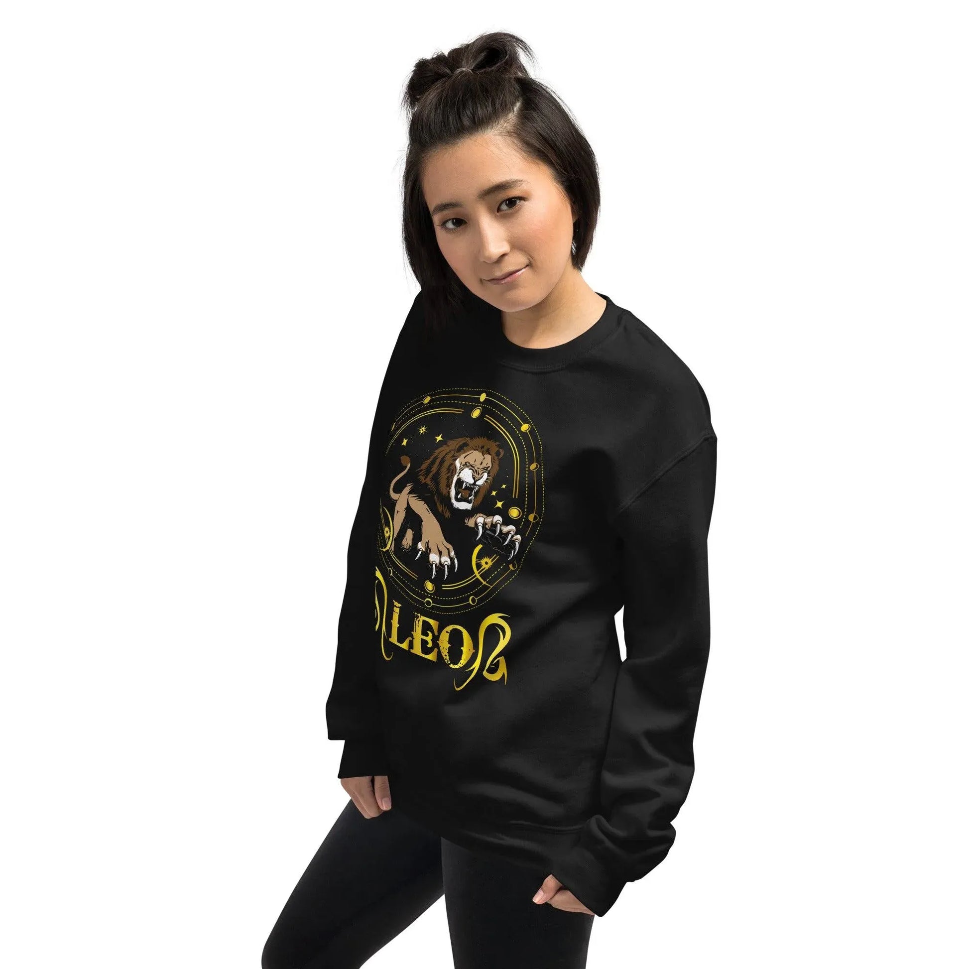 sternzeichen-lowe-unisex-pullover-pullover-jlr-design-4 - JLR Design