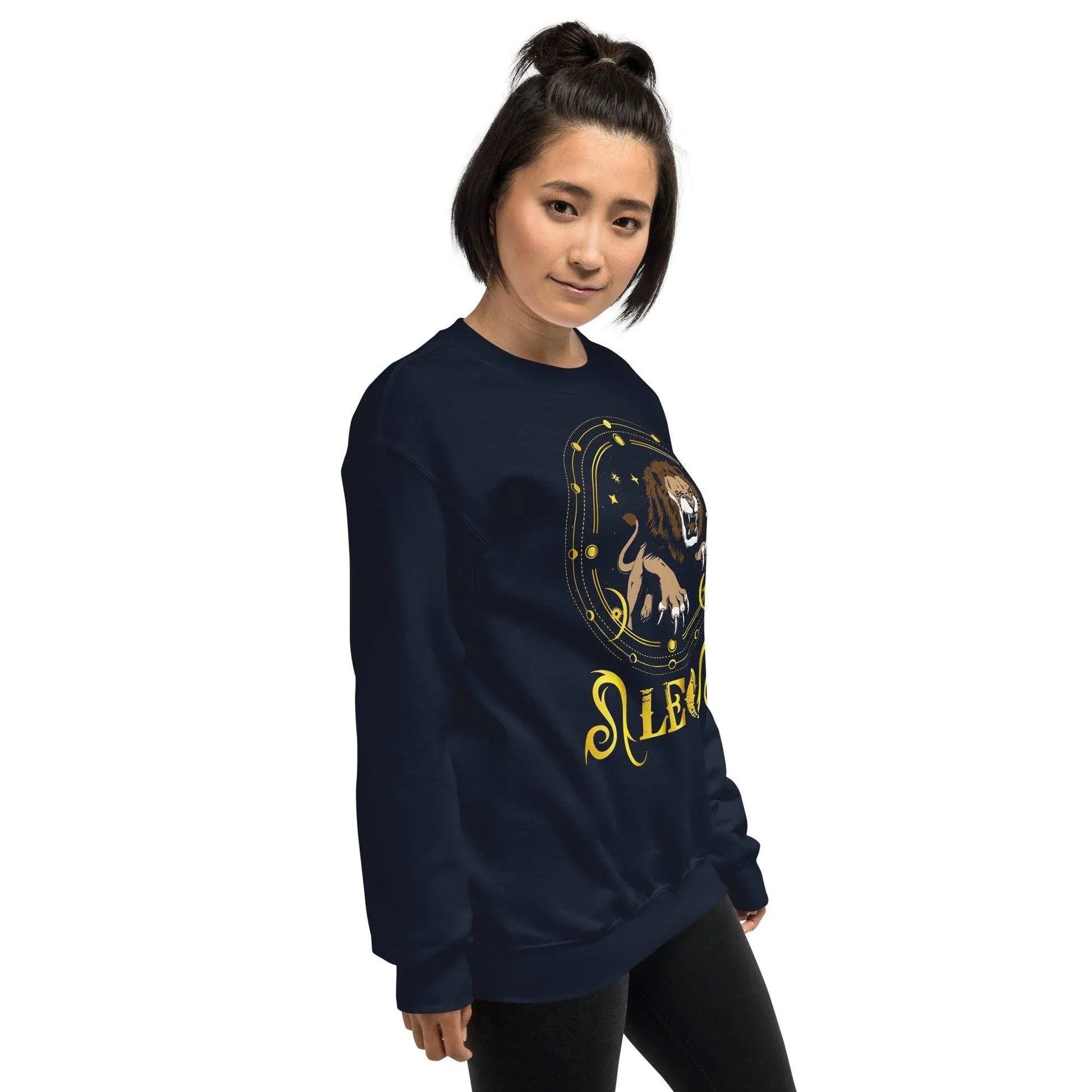sternzeichen-lowe-unisex-pullover-pullover-jlr-design-5 - JLR Design
