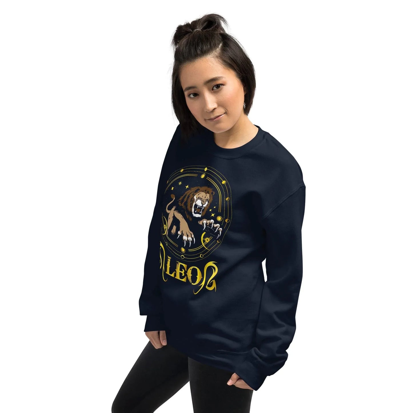 sternzeichen-lowe-unisex-pullover-pullover-jlr-design-6 - JLR Design