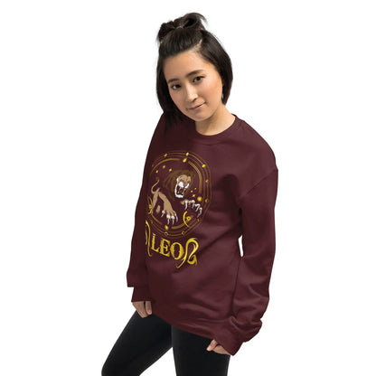 sternzeichen-lowe-unisex-pullover-pullover-jlr-design-9 - JLR Design