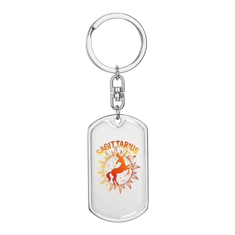 sternzeichen-schutze-dog-tag-schlusselanhanger-jewelry-jlr-design-1 - JLR Design