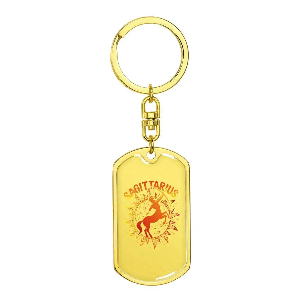 sternzeichen-schutze-dog-tag-schlusselanhanger-jewelry-jlr-design-2 - JLR Design