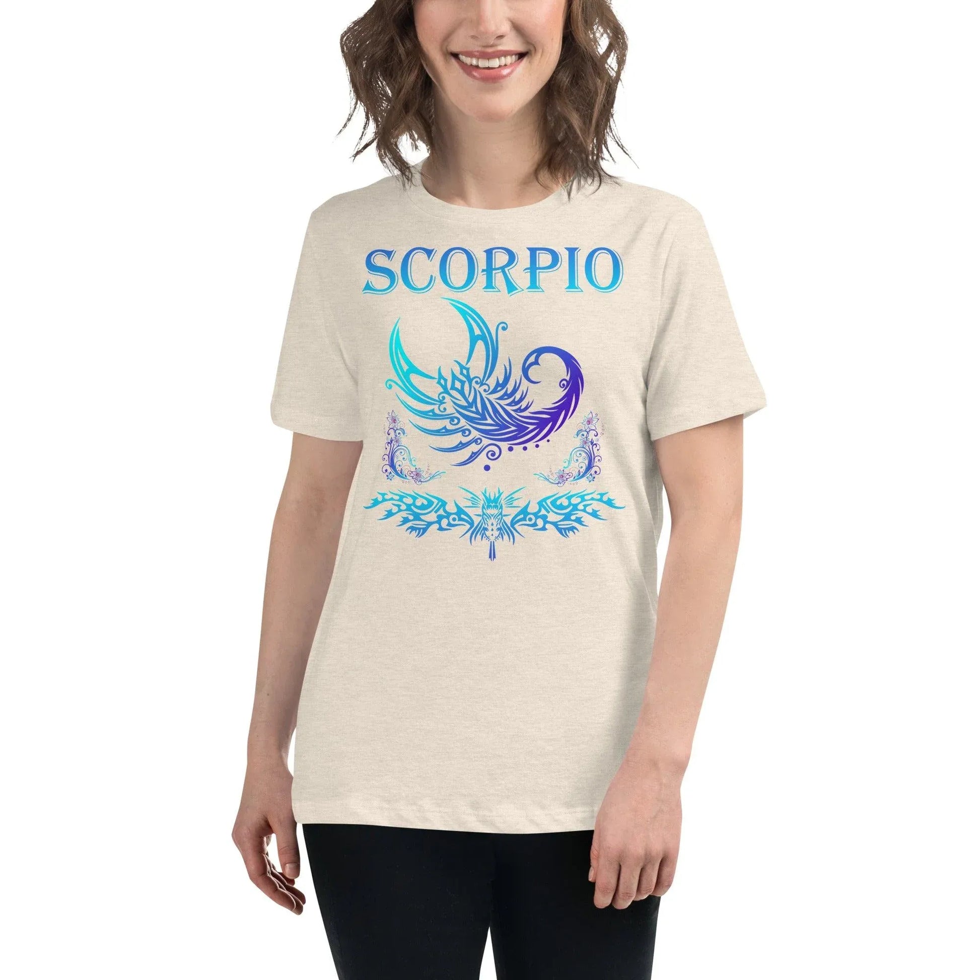 sternzeichen-skorpion-damen-t-shirt-t-shirt-jlr-design-13 - JLR Design