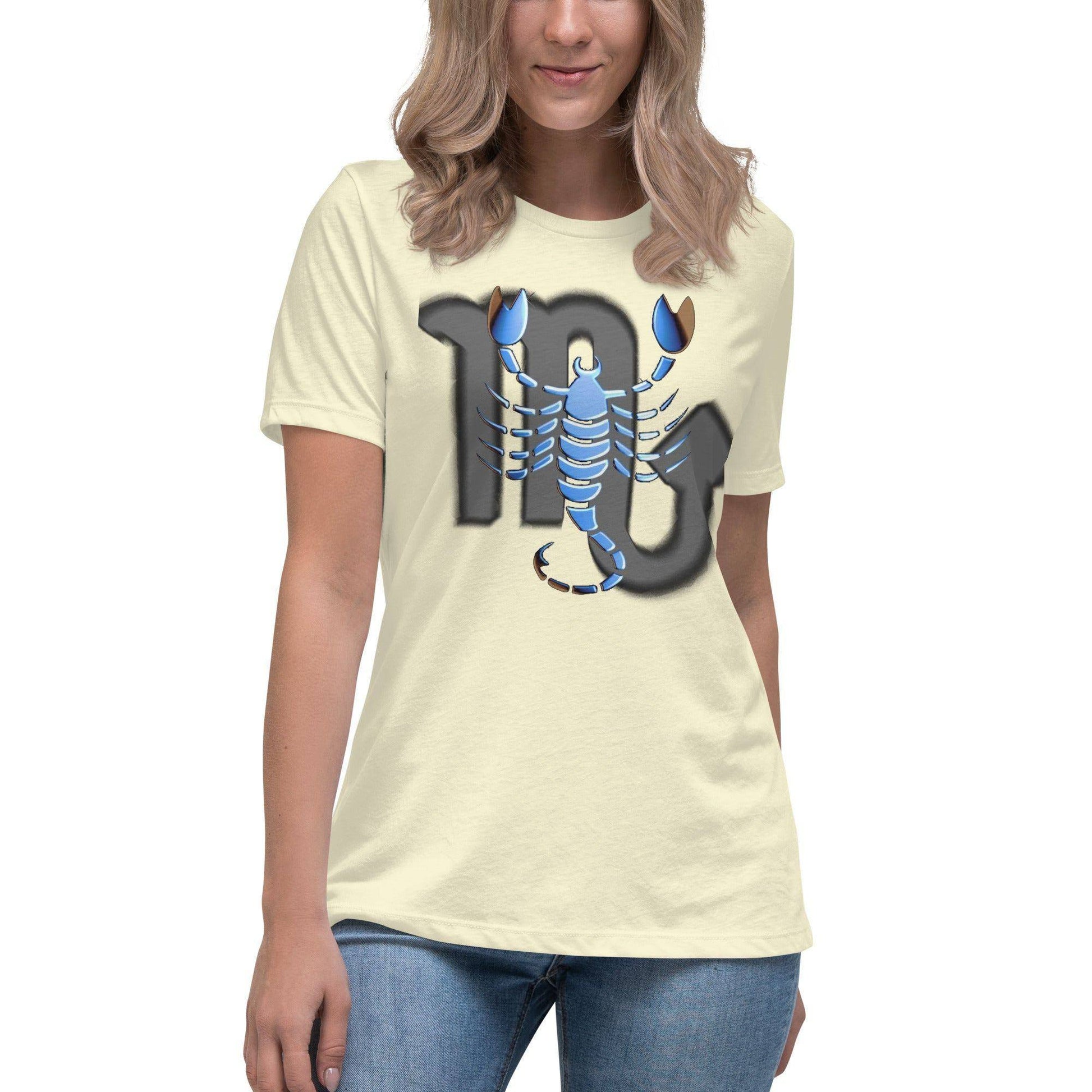 sternzeichen-skorpion-damen-t-shirt-t-shirt-jlr-design-23002 - JLR Design