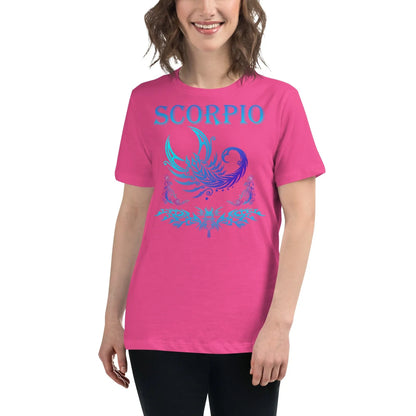 sternzeichen-skorpion-damen-t-shirt-t-shirt-jlr-design-6 - JLR Design