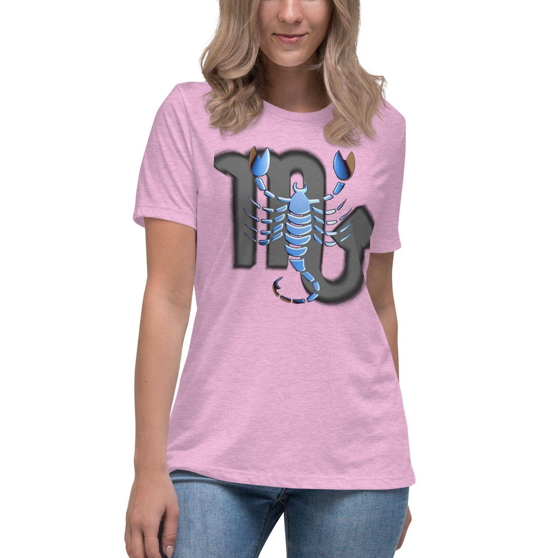 sternzeichen-skorpion-damen-t-shirt-t-shirt-jlr-design-94718 - JLR Design
