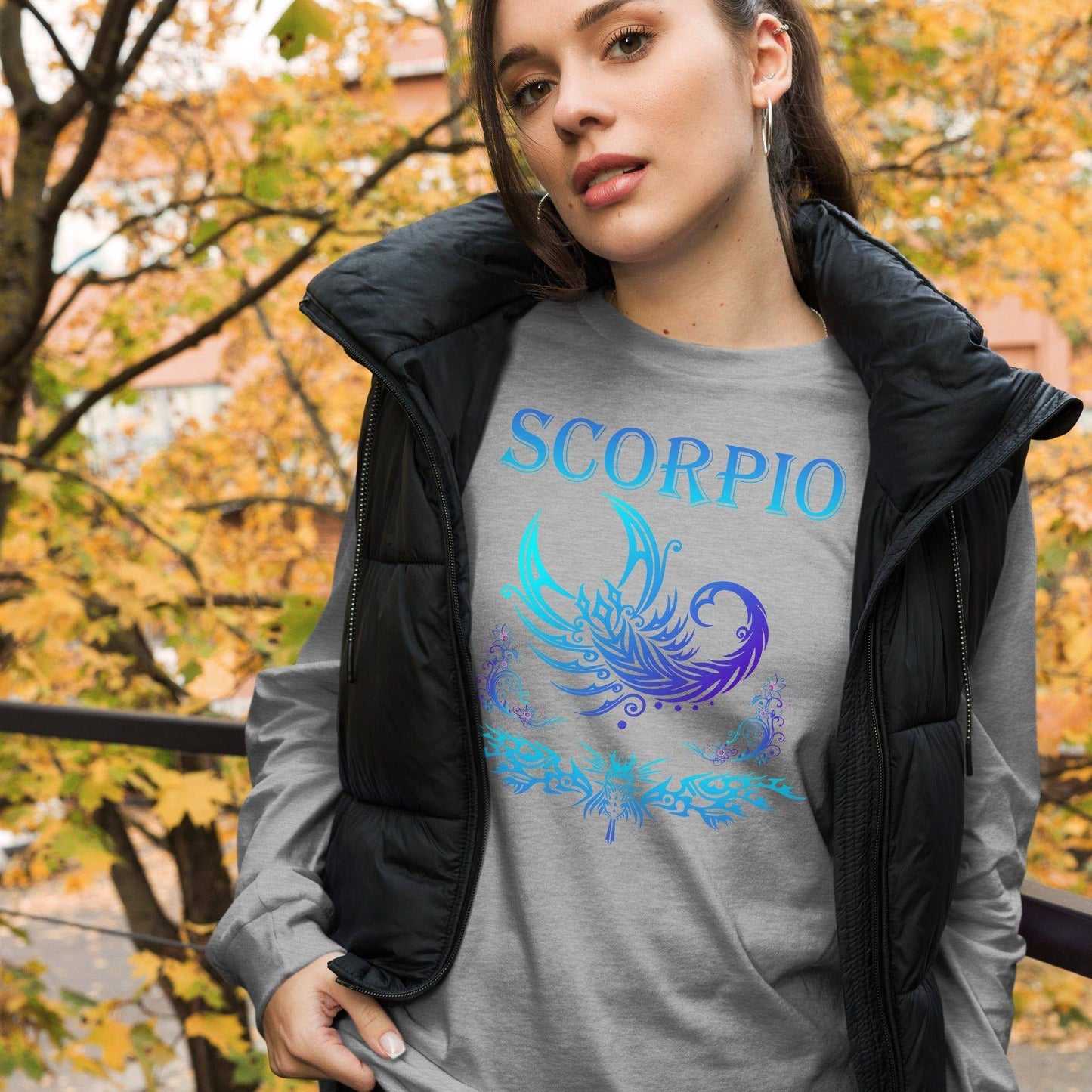 sternzeichen-skorpion-langarmshirt-langarmshirt-jlr-design-24 - JLR Design