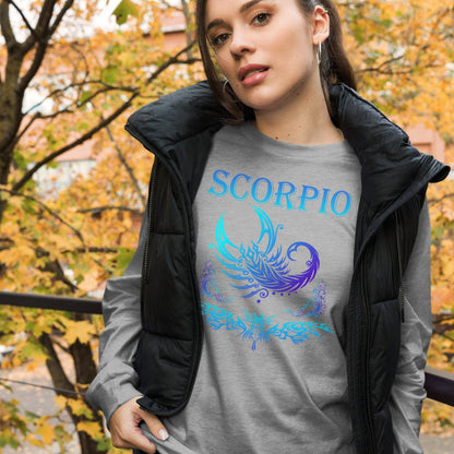 sternzeichen-skorpion-langarmshirt-langarmshirt-jlr-design-24 - JLR Design