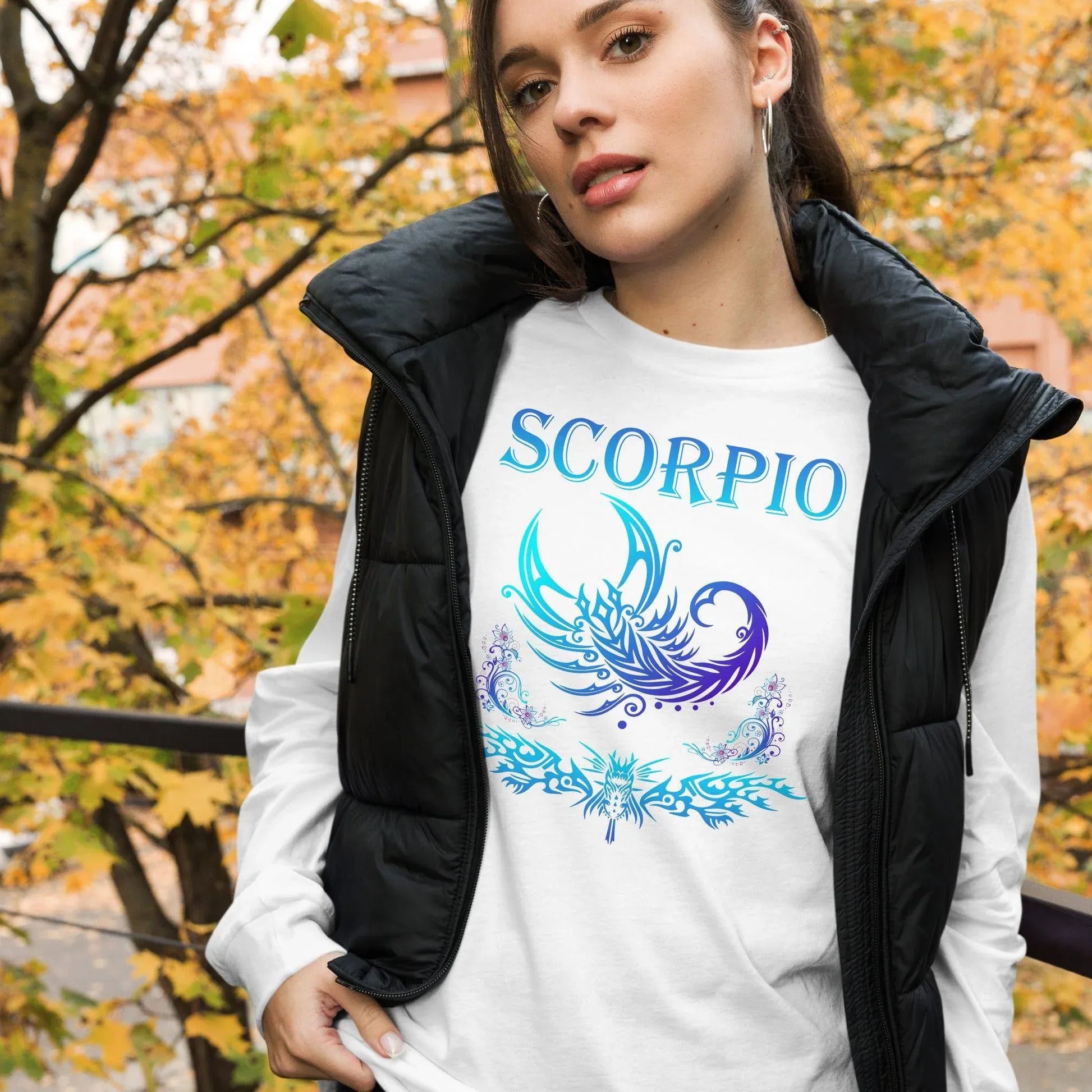 sternzeichen-skorpion-langarmshirt-langarmshirt-jlr-design-26 - JLR Design