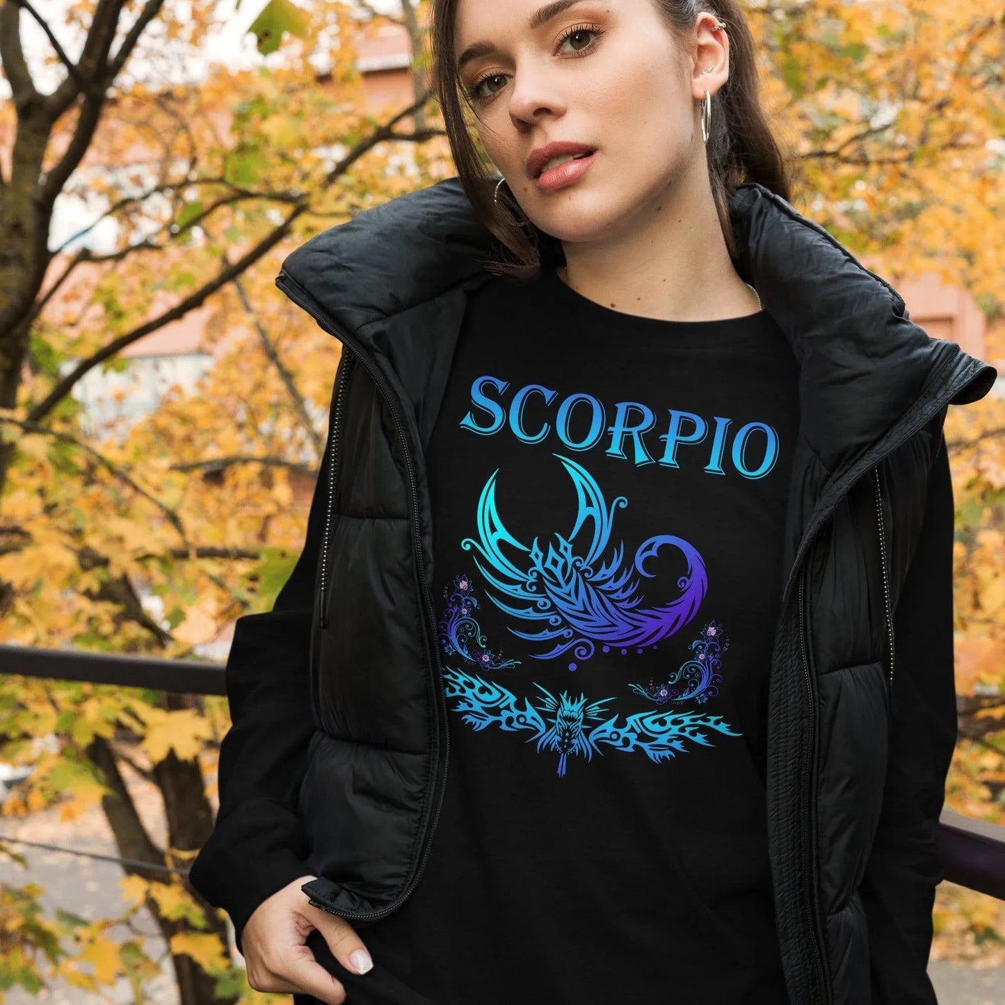 sternzeichen-skorpion-langarmshirt-langarmshirt-jlr-design-3 - JLR Design