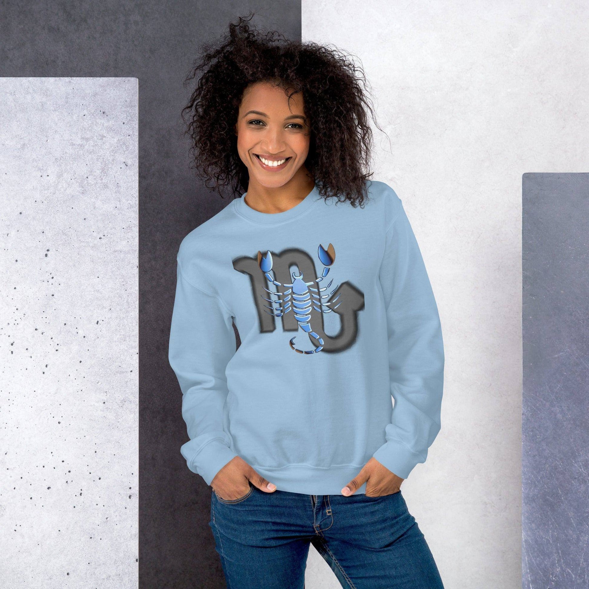 sternzeichen-skorpion-unisex-pullover-pullover-jlr-design-22 - JLR Design