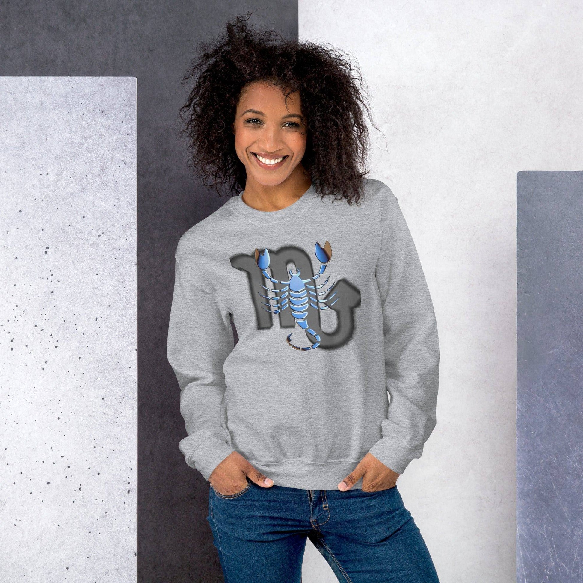 sternzeichen-skorpion-unisex-pullover-pullover-jlr-design-25 - JLR Design