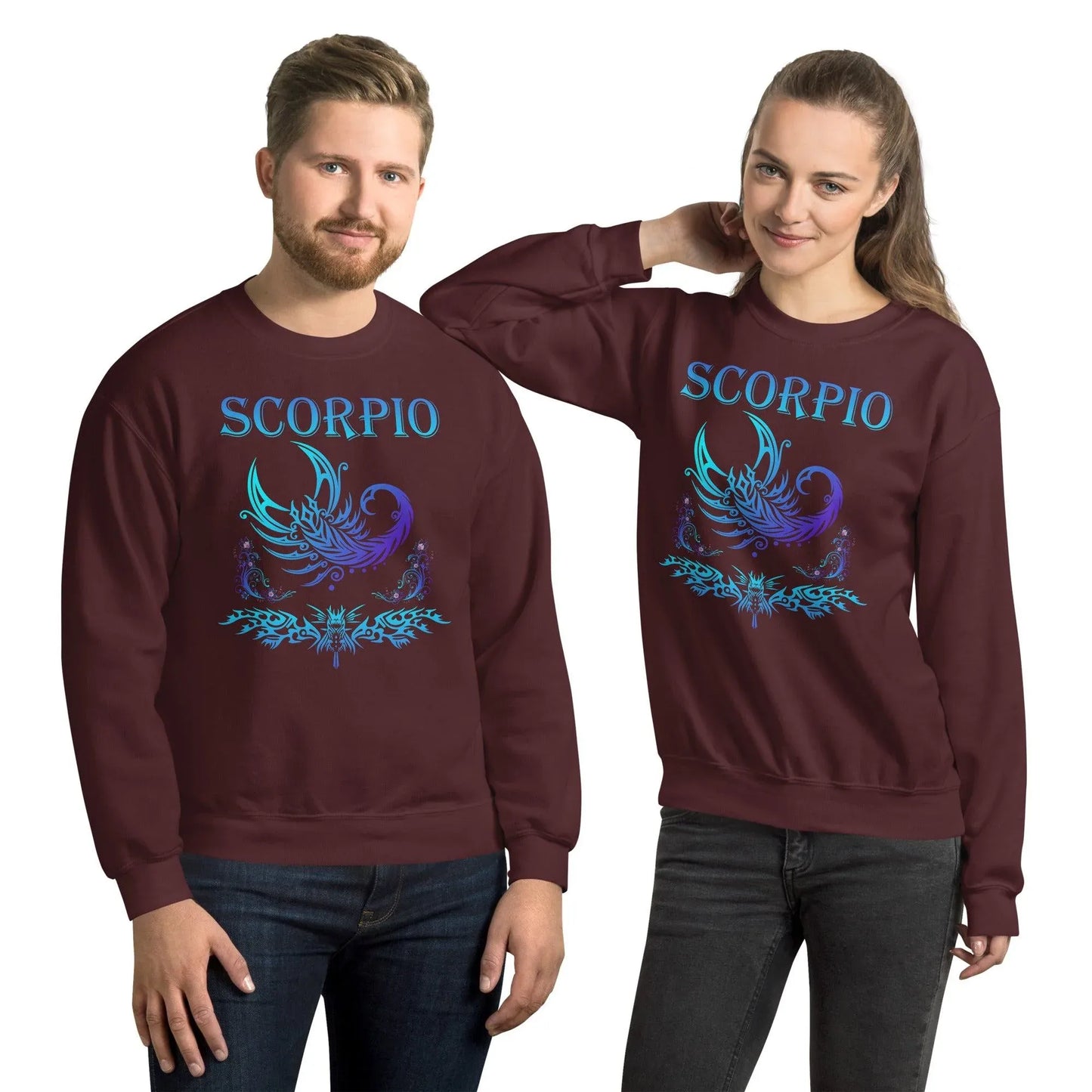sternzeichen-skorpion-unisex-pullover-pullover-jlr-design-4 - JLR Design
