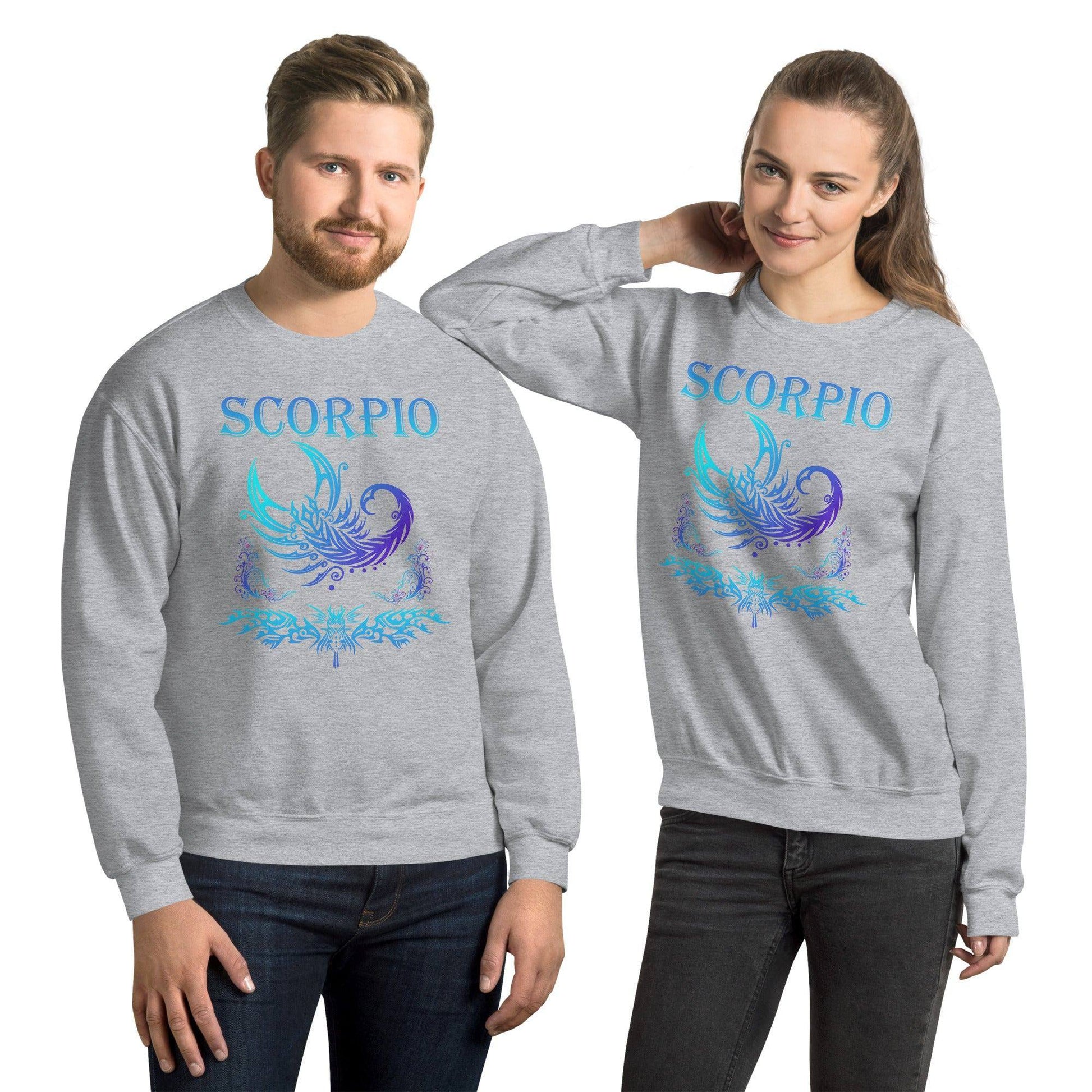 sternzeichen-skorpion-unisex-pullover-pullover-jlr-design-9 - JLR Design